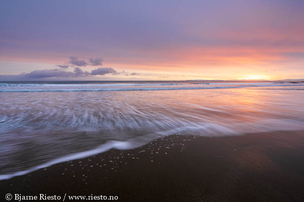 Varangerfjorden ved Vadsø. Finnmark