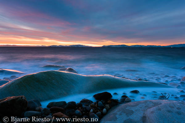 Varangerfjorden ved Vadsø. Finnmark