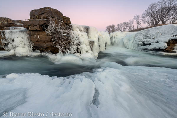 Varangerfjorden ved Vadsø. Finnmark