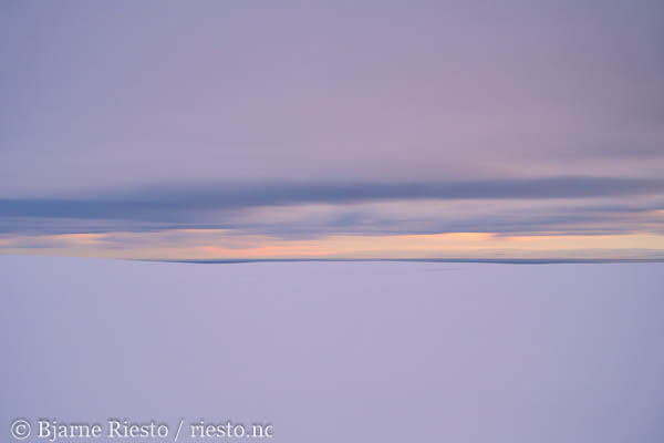 Varangerfjorden ved Vadsø. Finnmark